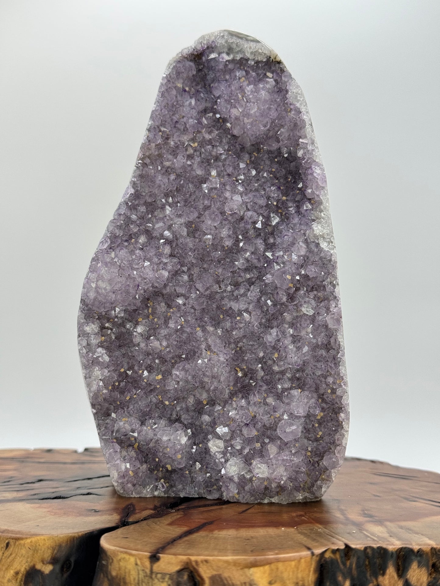 Amethyst Cut Base with Banding