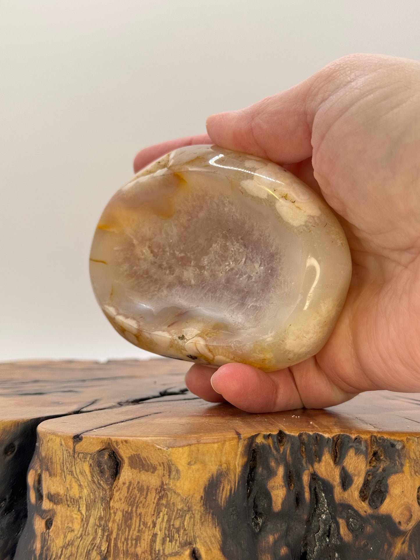 Flower Agate Bowl