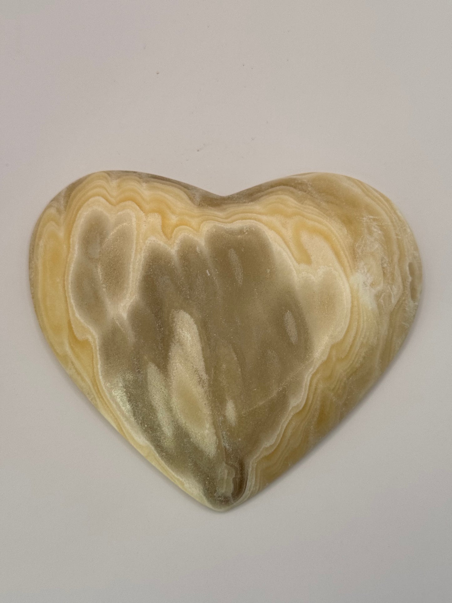 Mexican Onyx Heart Crystal Dish - Stone Dish