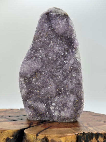 Amethyst Cut Base with Banding
