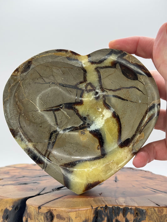 Septarian Heart Bowl