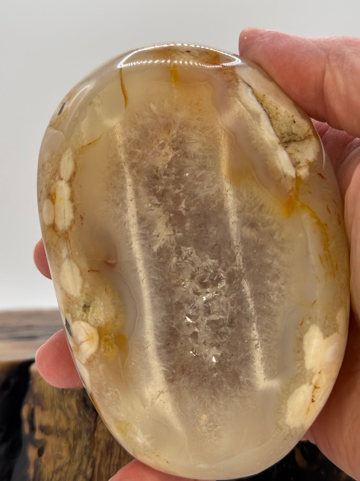 Flower Agate Bowl