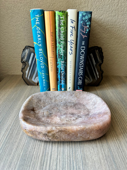 Pink Amethyst Bowl From Brazil