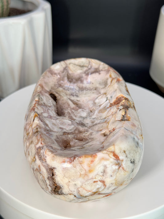 Flower Agate Bowl (Madagascar)