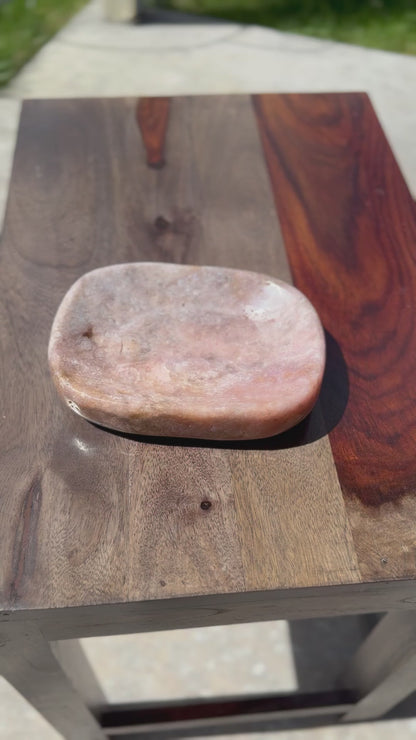 Pink Amethyst Bowl From Brazil