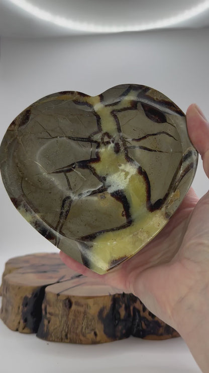 Septarian Heart Bowl